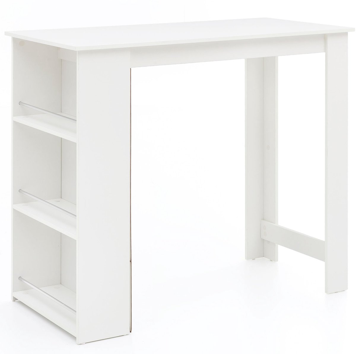 Bartafel wit 120 cm breed