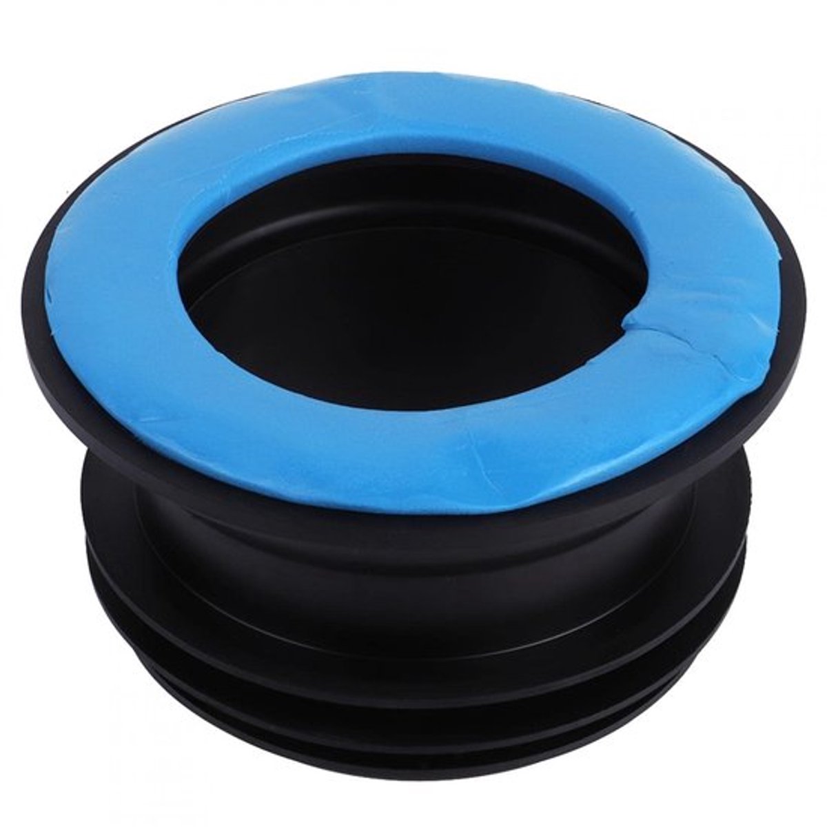 - Wc-afdichting - Universele Wc-rubberen Ring - Geurbestendig en duurzaam - 12,5 x 8 x 7 cm - Afdichtring voor toiletafvoer - Geschikt voo