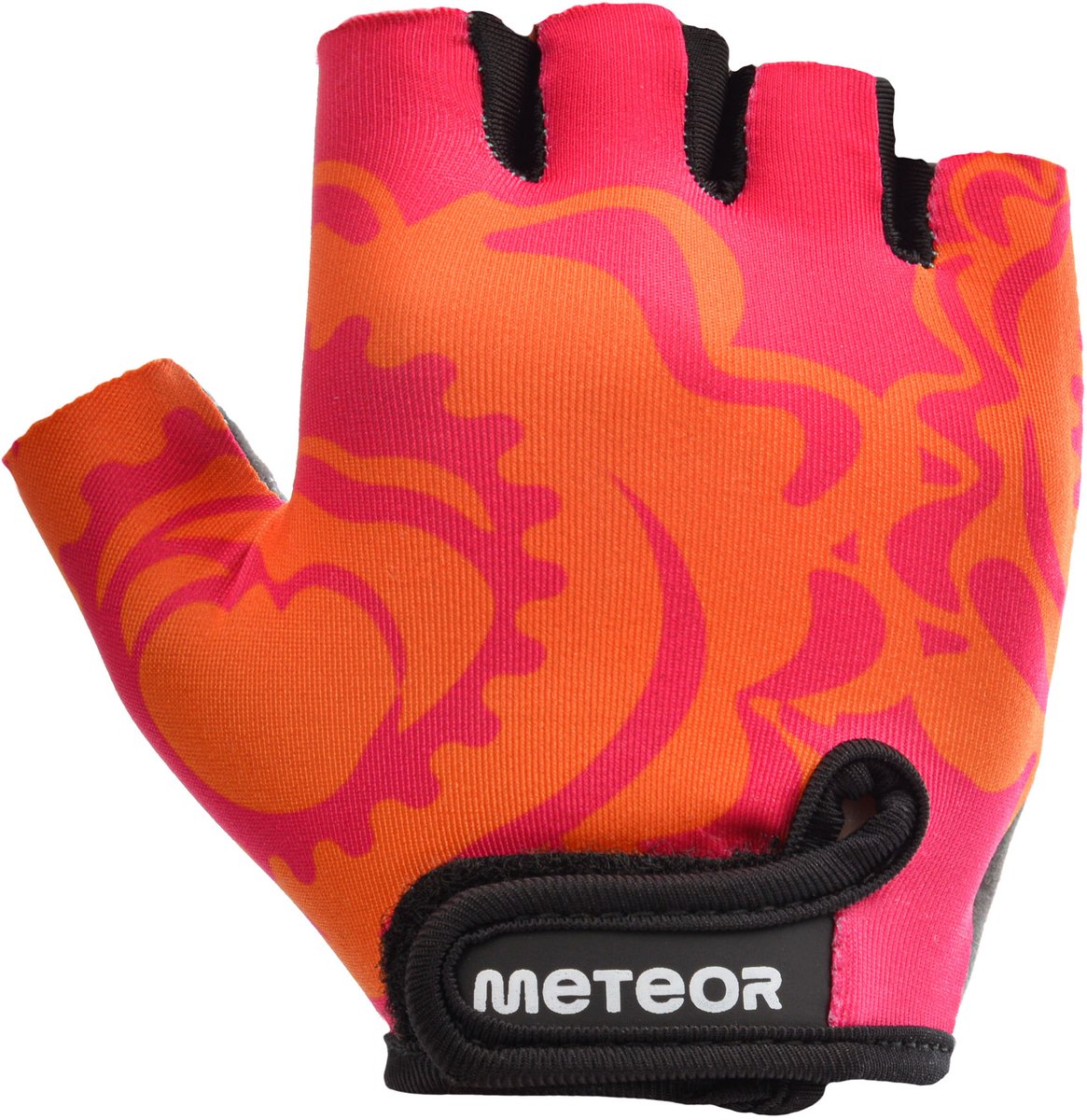 Meteor Kids M - Fietshandschoenen - Groot bloem, Maat M