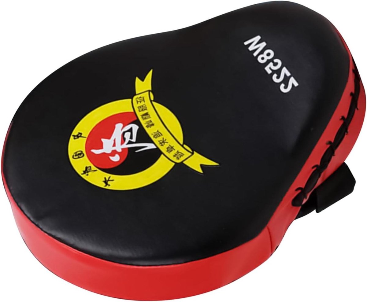 Bokstraining Pads - Kickbokshandschoenen Trainingspads - Vechtsport Training - Verstelbaar Ontwerp - 25x19x4.5 cm - Rood