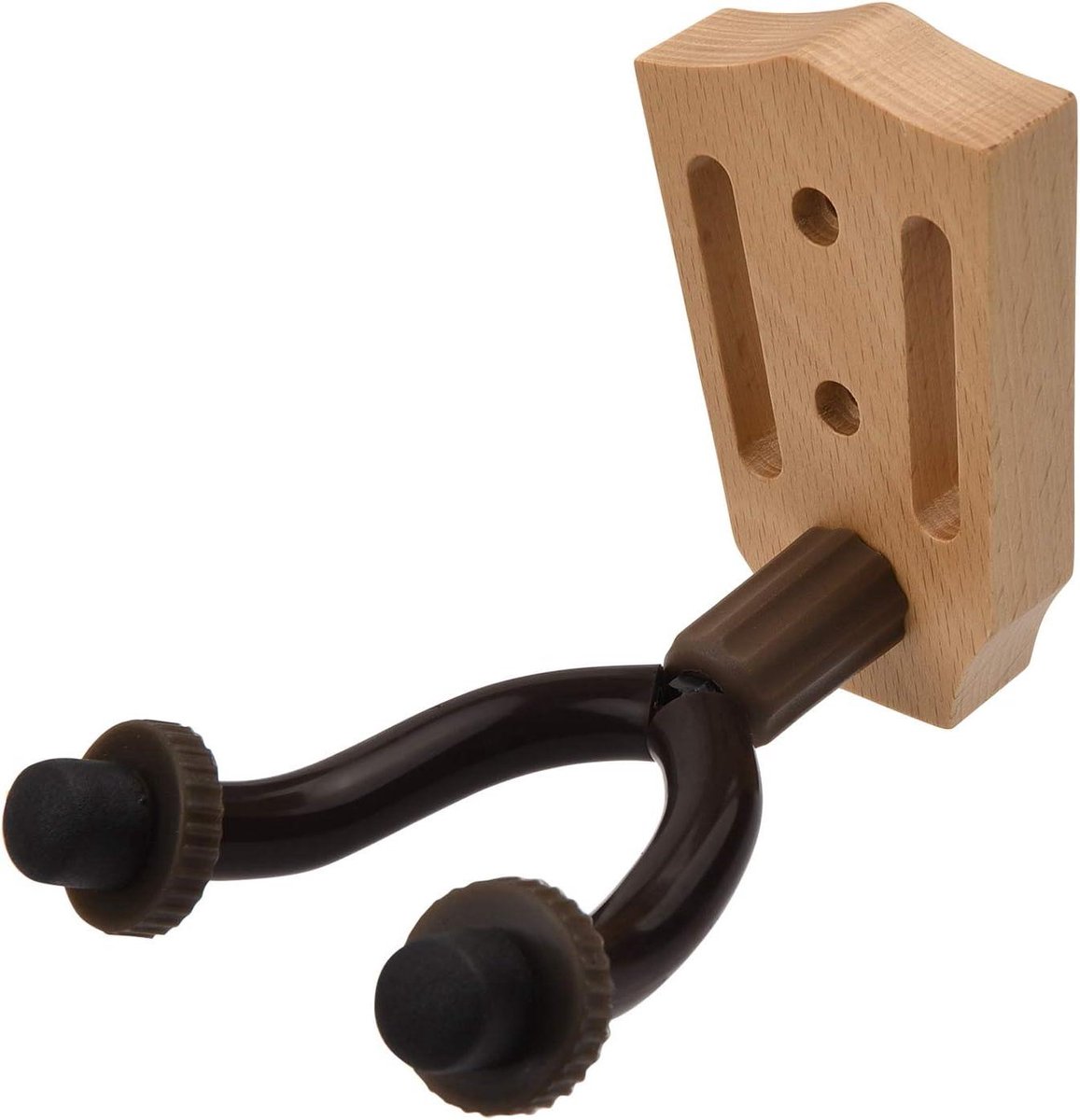 Gitaar Muurbeugel - Instrumenten Hanger - Instrumenten Ophangen - Verstelbare Hoek - 15 cm - Houtkleur