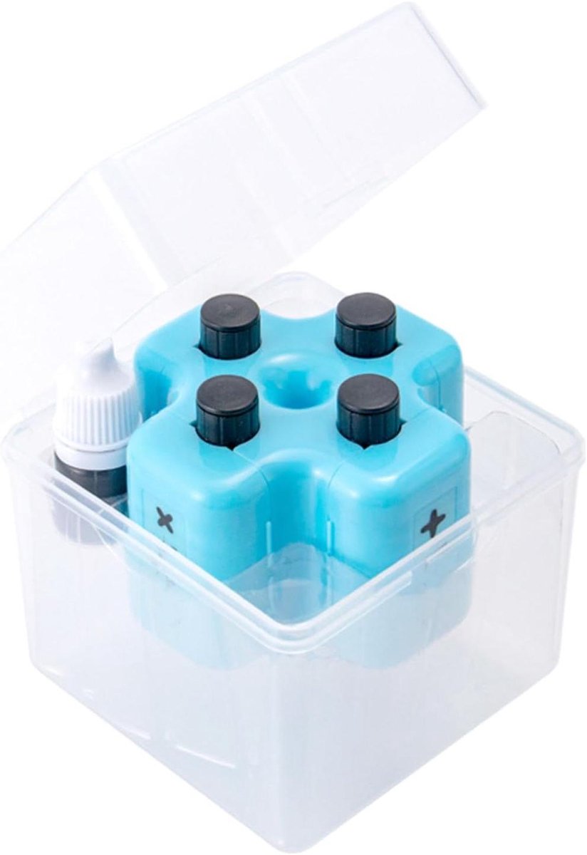Wiskunde Roller Stempel - Reken Oefen Tool - Kinderen Leren - 4-in-1 Functie - 9 x 9 x 9 cm