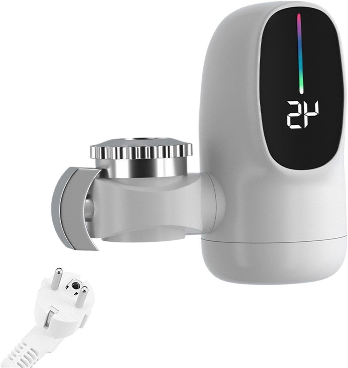 Heetwaterkraan - Verwarmingskraan Boiler - Direct Warm Water - 3 Seconden Opwarming - 119 cm breed - Wit