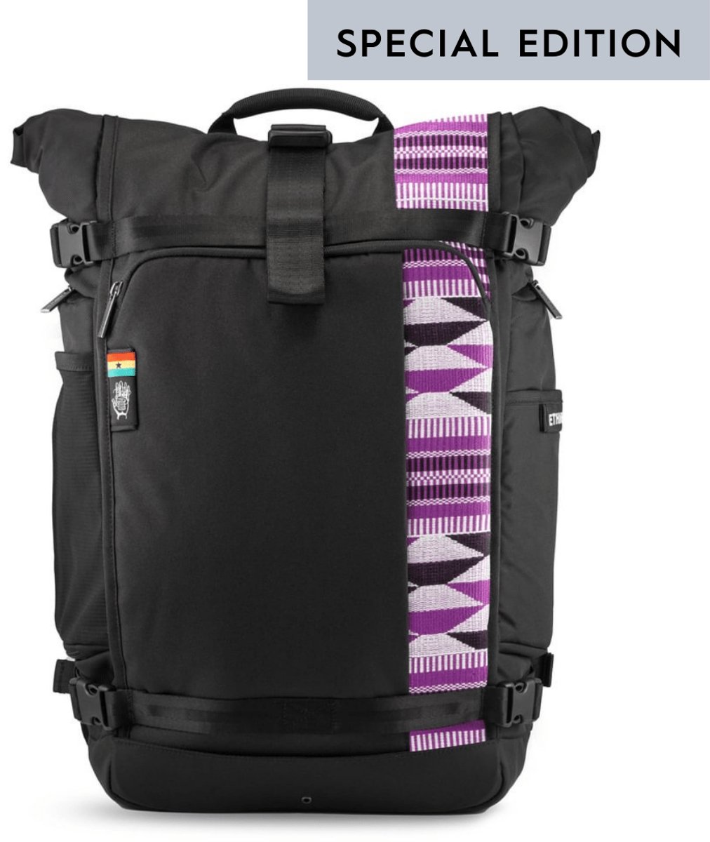 Ethnotek Raja 46 Liter Rolltop Rugzak / Backpack - Geschikt voor 15-17 inch laptops - Reistas / Handbagage