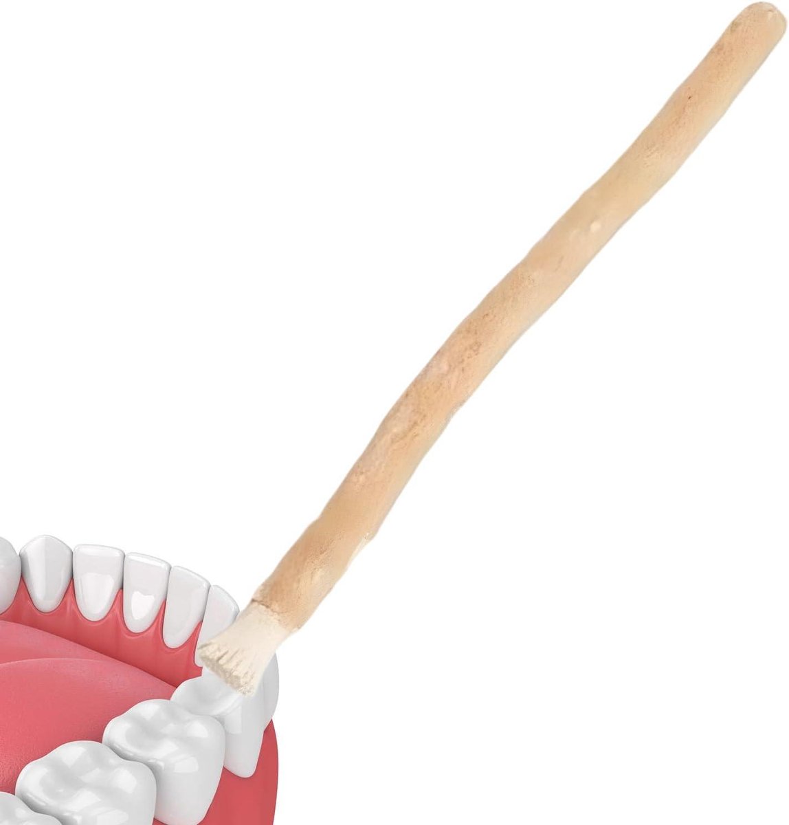Tandenborstel Sticks - Tandverzorging - Mondhygiëne Onderweg - Natuurlijke Vezelverzorging - 20 x 5 x 1 cm - Niet gespecificeerd