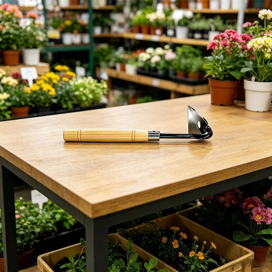 Tuinschep Schoffel - Handgereedschap Tuin - Onkruid Verwijderen - Hol Staal Ontwerp - 30 cm - Niet gespecificeerd — afbeelding 2
