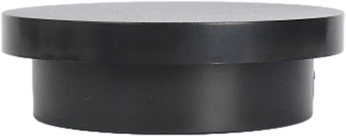 Draaitafel USB - Draaiplateau Roterend - Producten Presenteren - Gemotoriseerde Rotatie - 1 Stuk - Zwart