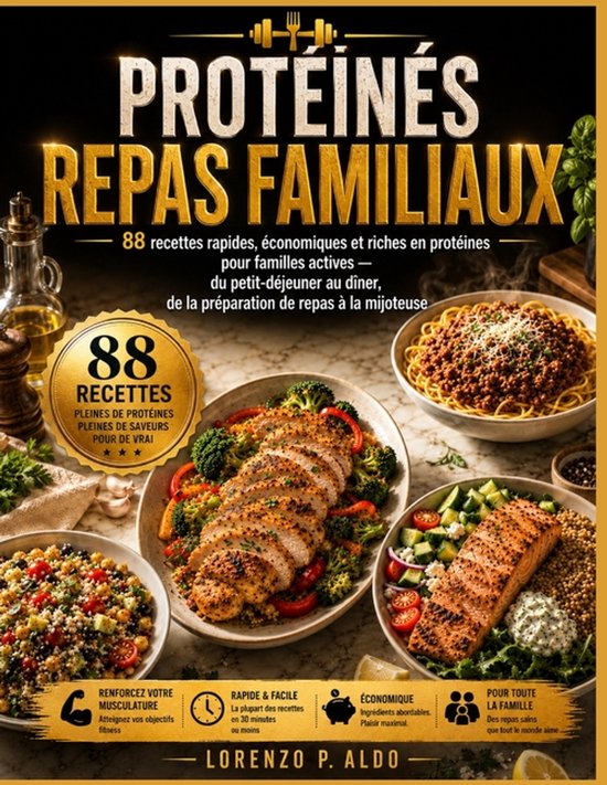 Protéinés Repas Familiaux - cover