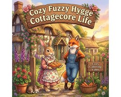Cozy & Cute Coloring Book Collection- Cozy Fuzzy Hygge Cottagecore Life