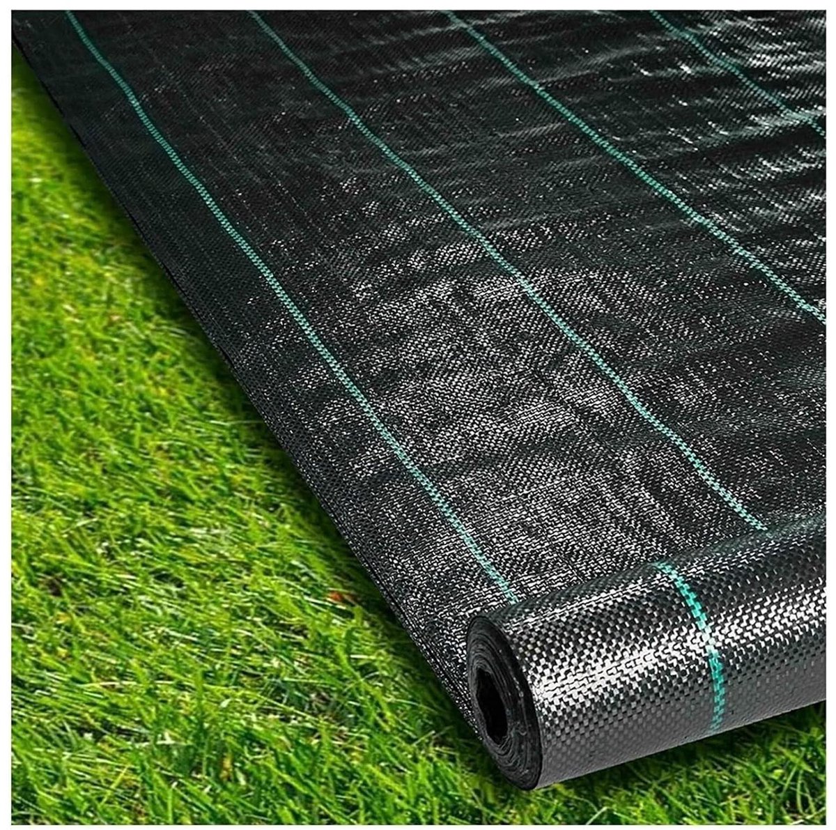 Onkruiddoek - Onkruidvlies Bodemdoek - Tuinonderhoud - Waterdoorlatend - 1x15m - Zwart