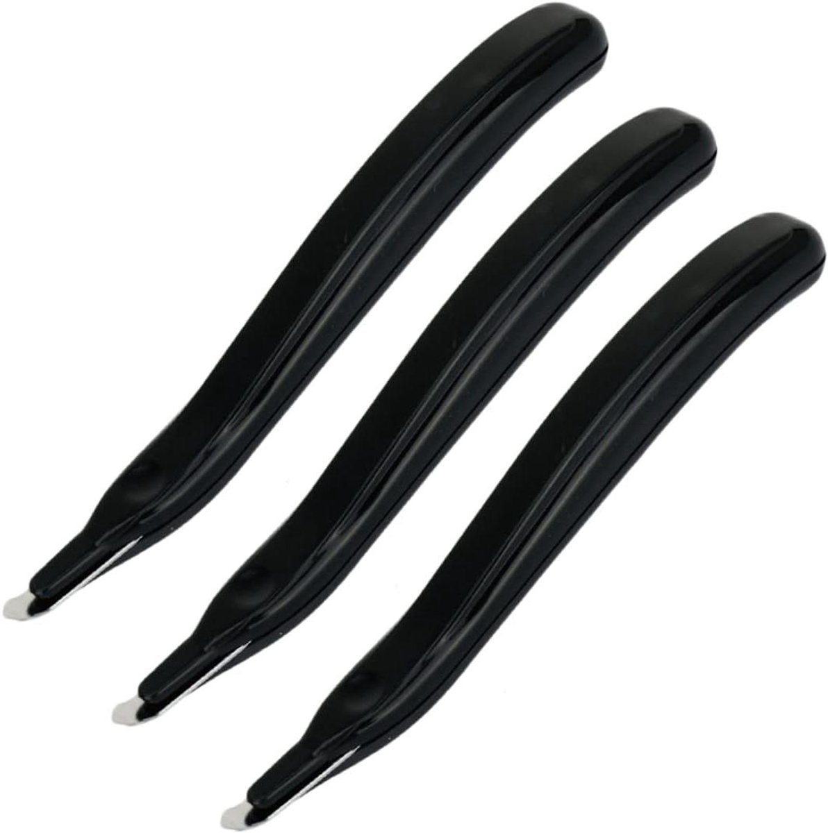 Nietjesverwijderaar Set - Ontnieter Klauw - Papier Ontnieten - Magnetische Grip - 15.5 cm - Zwart