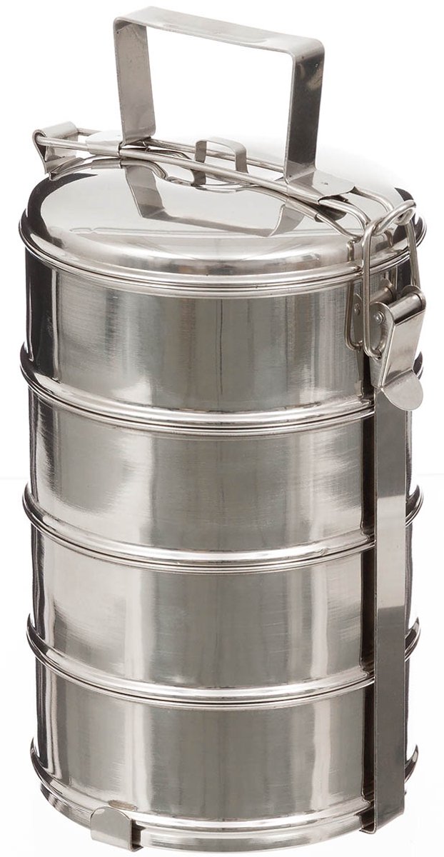Fox outdoor Voedselcontainer, 4-delig, RVS