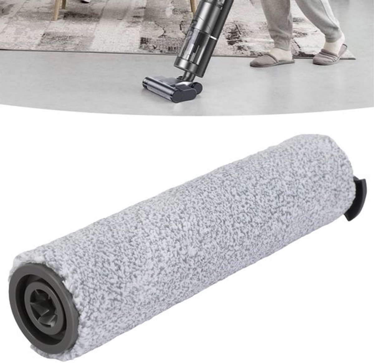 H11 Stofzuiger Roller Borstel - Vervangingsborstel - Eenvoudige installatie - Hoofdborstel - Geschikt voor H11 - ABS materiaal