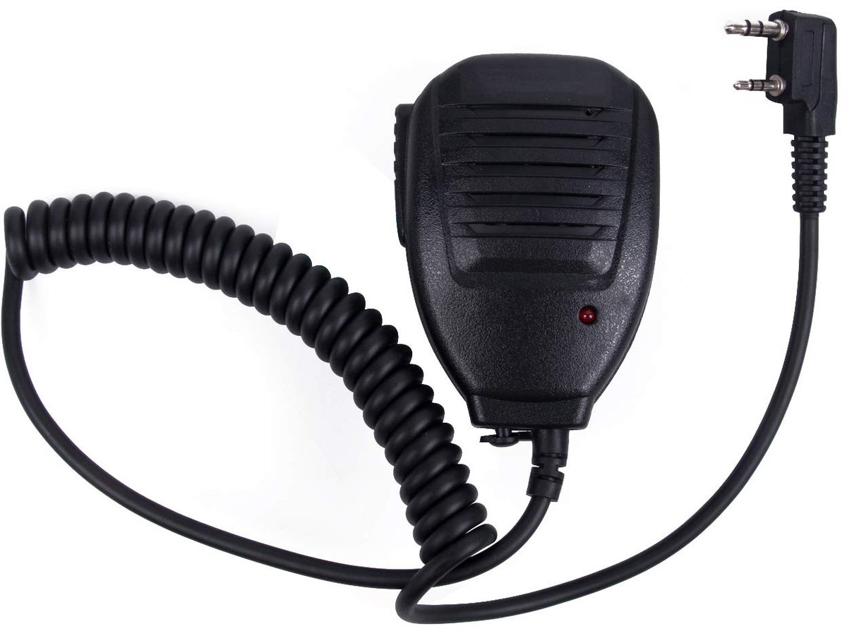 Dailygoods - Professionele Draagbare Microfoon voor UV-5R_M Radio
