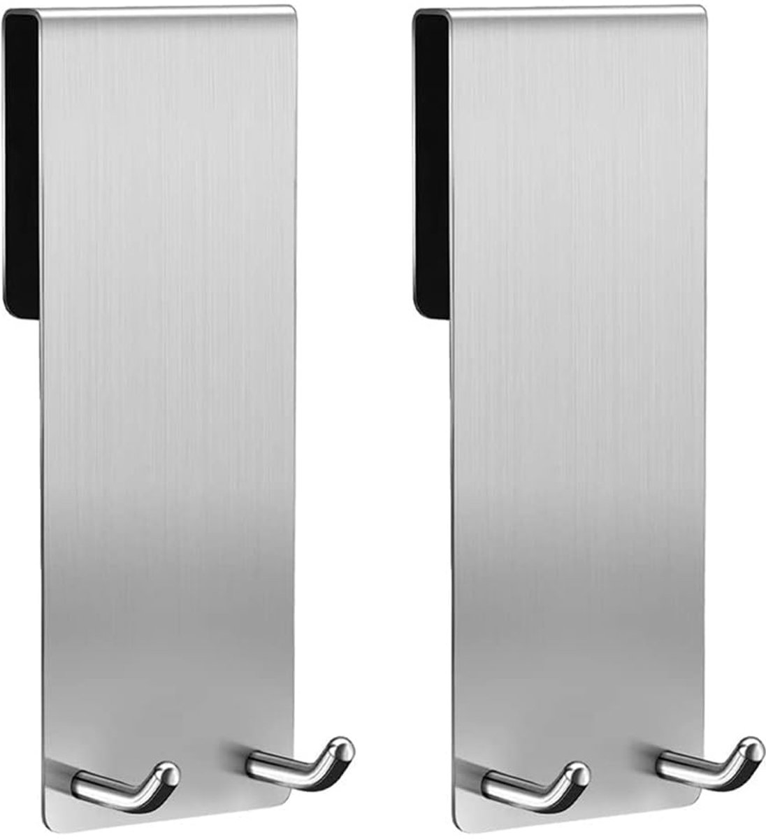 Dailygoods - 2 Stuks Douchehaken - Geen Boren Nodig, Met Elastische Spons