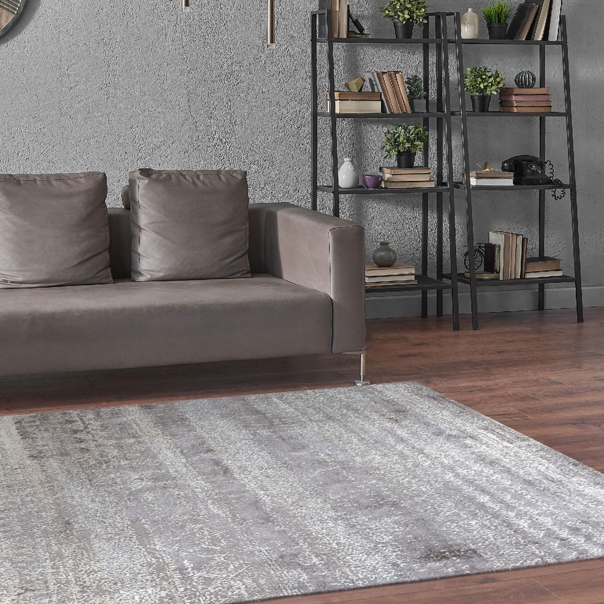 SnelShoppen - Hedendaags Wollen Tapijt Alpen - Zacht Groot Beige Grijs 300 x 250 cm voor Woonkamer Slaapkamer - Luxe Vloerkleed voor Moderne Interieur