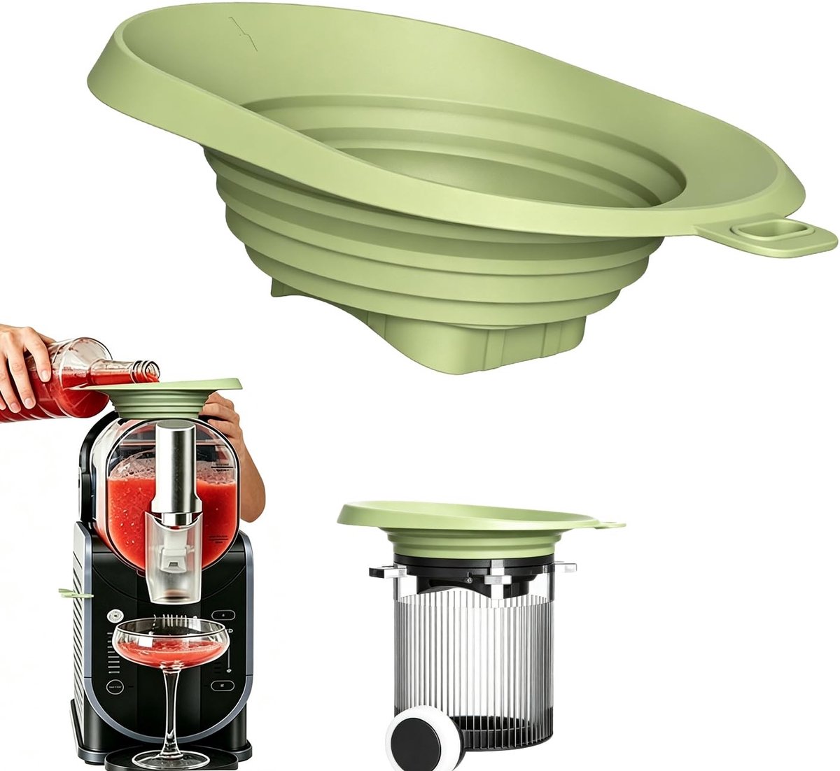 Dailygoods- Spatbescherming voor Slush Machine - Spatbescherming - Ninja - Slushmachine - Belangrijkste kenmerk