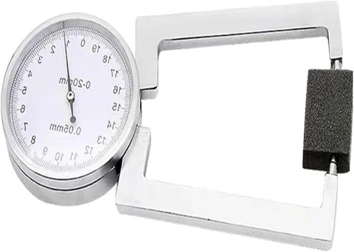 Digitale diktemeter - Precisie meetinstrument - Materialen meten - Anti-kras sonde - 0-20 mm - Metaal