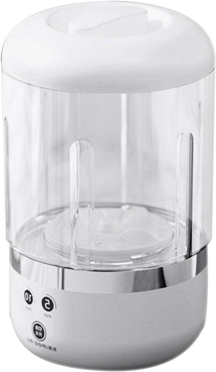 Kleine Wasmachine Compacte Wasmachine Reiswasmachine Dagelijks Wassen Draadloze Bediening 21.5 x 13.5 x 21.5 cm Wit