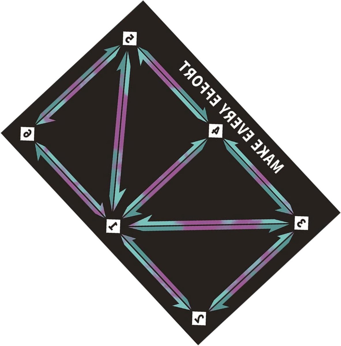Voetbal Trainingsmat - Voetbal Oefenmat Balcontrole - Balcontrole Verbeteren - Anti-Skid Design - 49.2 x 18.5 x 18.5 cm - Kleurrijk