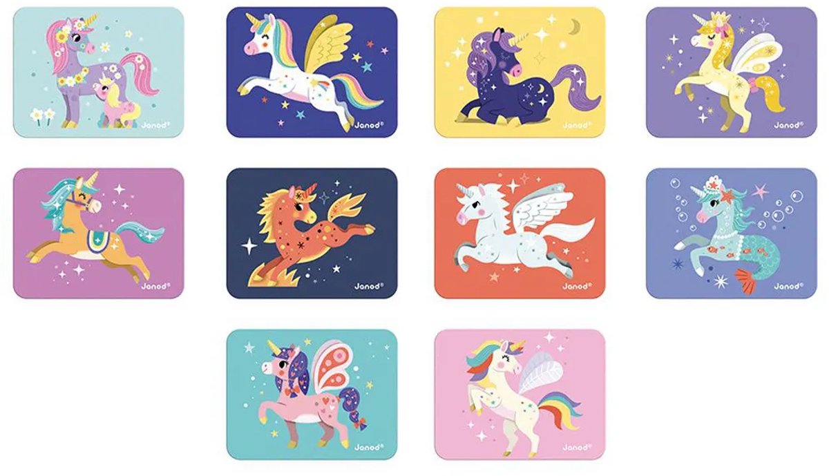 Janod - Magnetibook - Unicorn — afbeelding 9