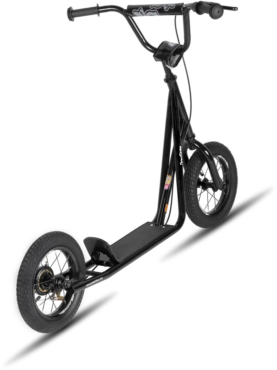 SnelShoppen - JOYSTAR Kick Scooter voor Kinderen 5-9 Jaar - Verstelbare Kinderstep met 30,5 cm Wielen - Zwart - Ideaal voor Jongeren, Feesten en Buite