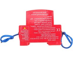 Automatische Brandblusser - Brandblusser Auto - Voertuig Brandveiligheid - Ruimtebesparend Ontwerp - 7.7 x 6.5 x 2.7 cm - Rood