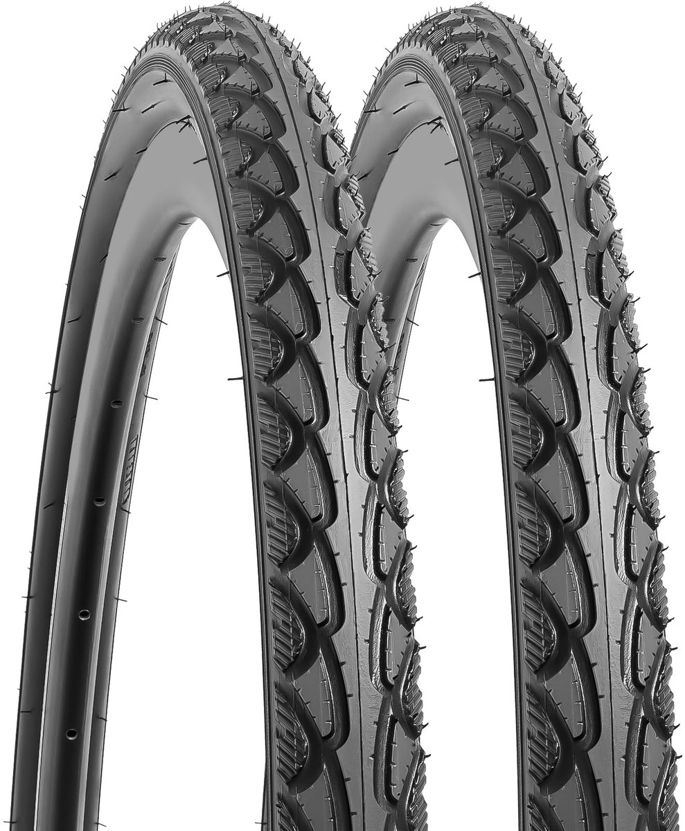 SnelShoppen - YUNSCM 700C RoadFietsbanden 700x38C/40-622 - Fietsbanden voor Racefietsen, Geschikt voor 700x36C, 700x37C, 700x39C, 700x40C - 2 Stuks -