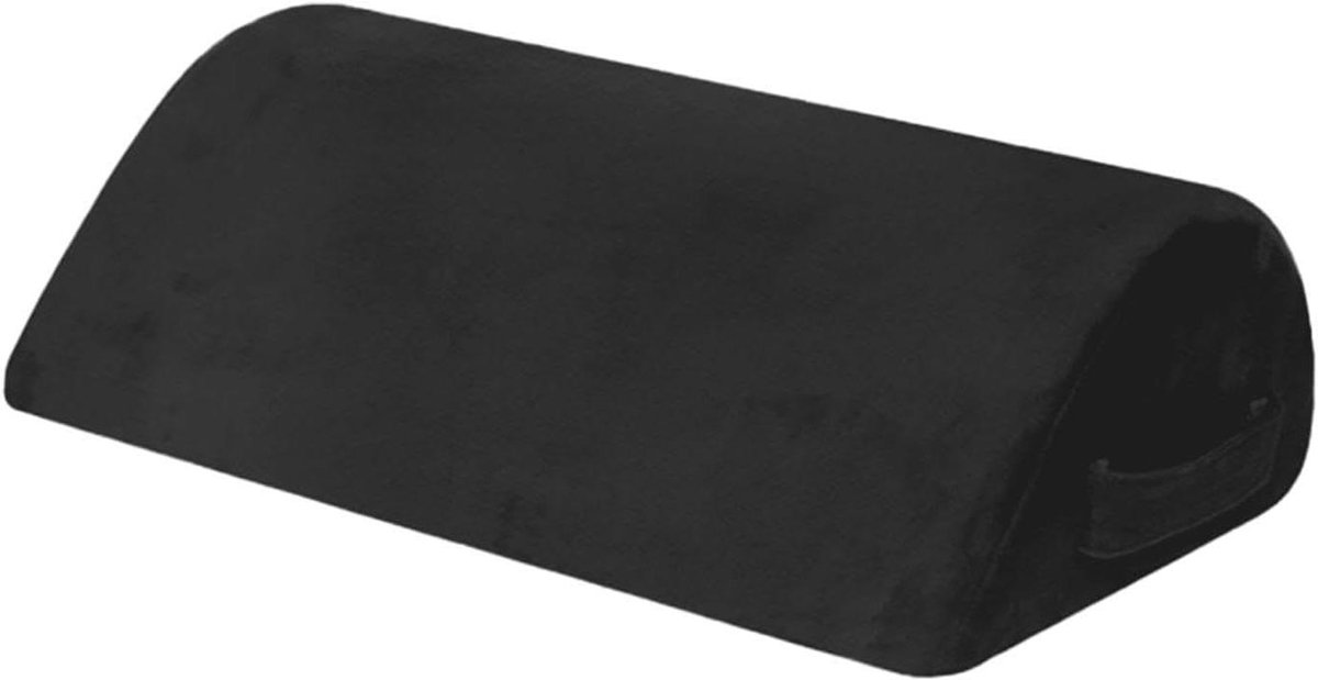 Bureauvoetsteun - Voetkruk traagschuim - Comfortabel werken - Ergonomisch ontwerp - 46 x 27 x 16 cm - Grijs