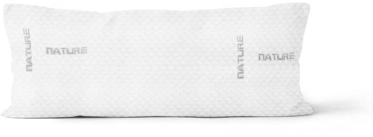 SnelShoppen - Witte Bolster 90 cm - Polyester Kussen voor Slaapkamer, Tuin, Camping en Feest - Comfortabel en Duurzaam