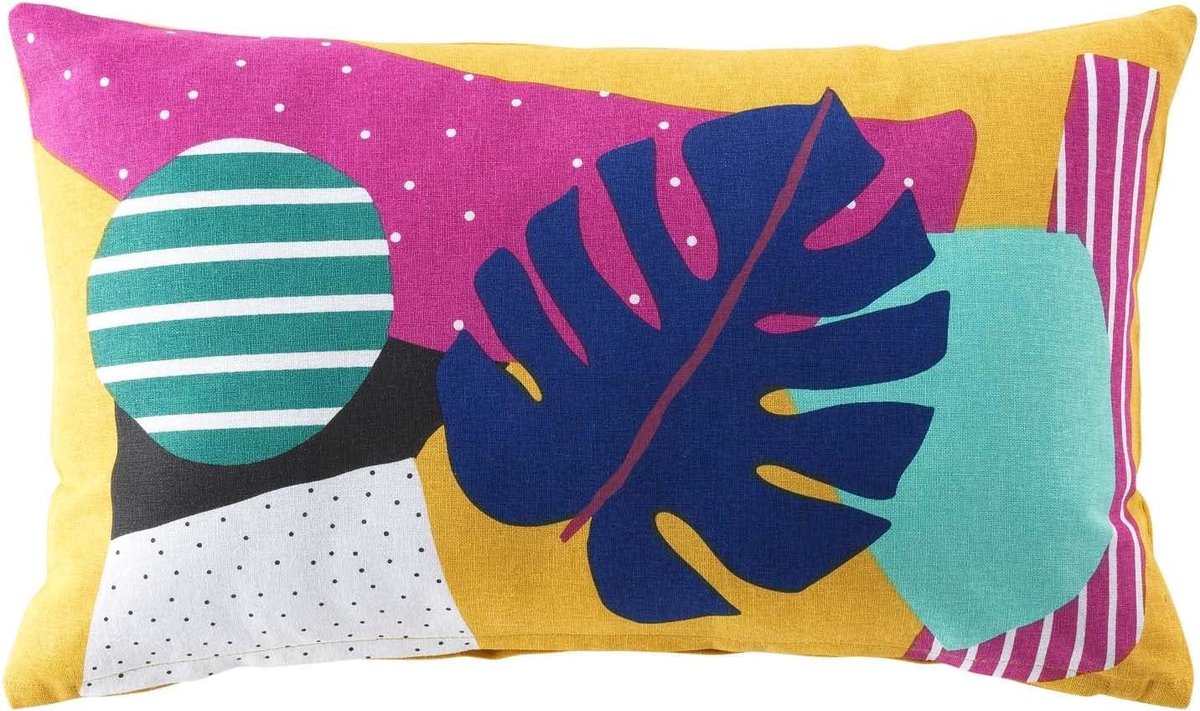 Kussenhoes - Decoratiekussenhoes Sierkussen - Woonkamer Decoratie - Afneembare Hoes - 30 x 50 cm - Multicolor
