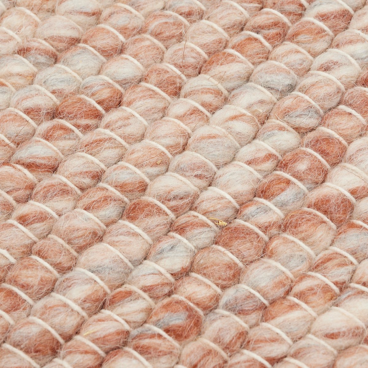 Wollen vloerkleed Roest multi Gotland 160x230cm Mrcarpet