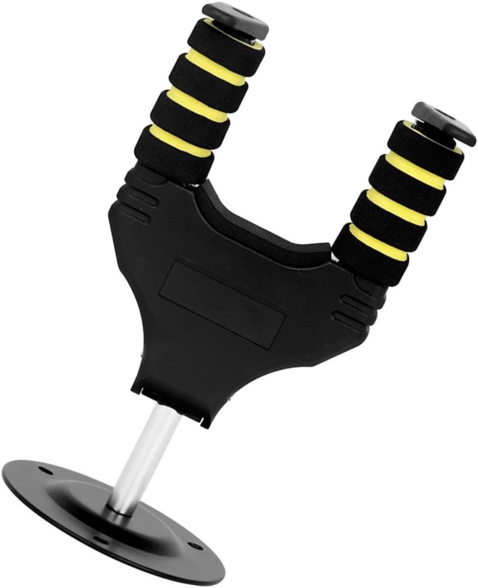 Gitaar Muurbeugel - Gitaarhaak Wandhouder - Instrumenten Ophangen - Spons Bescherming - 17.5 x 9.5 x 8.4 cm - Zwart