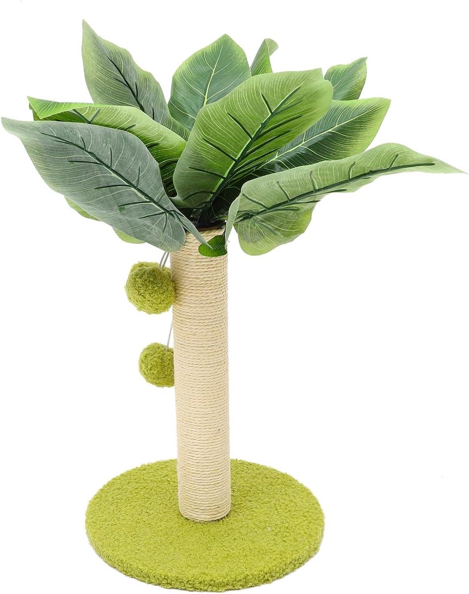Krabpaal voor Kittens - Katten Krabmeubel - Krabinstinct Bevredigen - Sisal Slijtvast - 41 x 25 x 25 cm