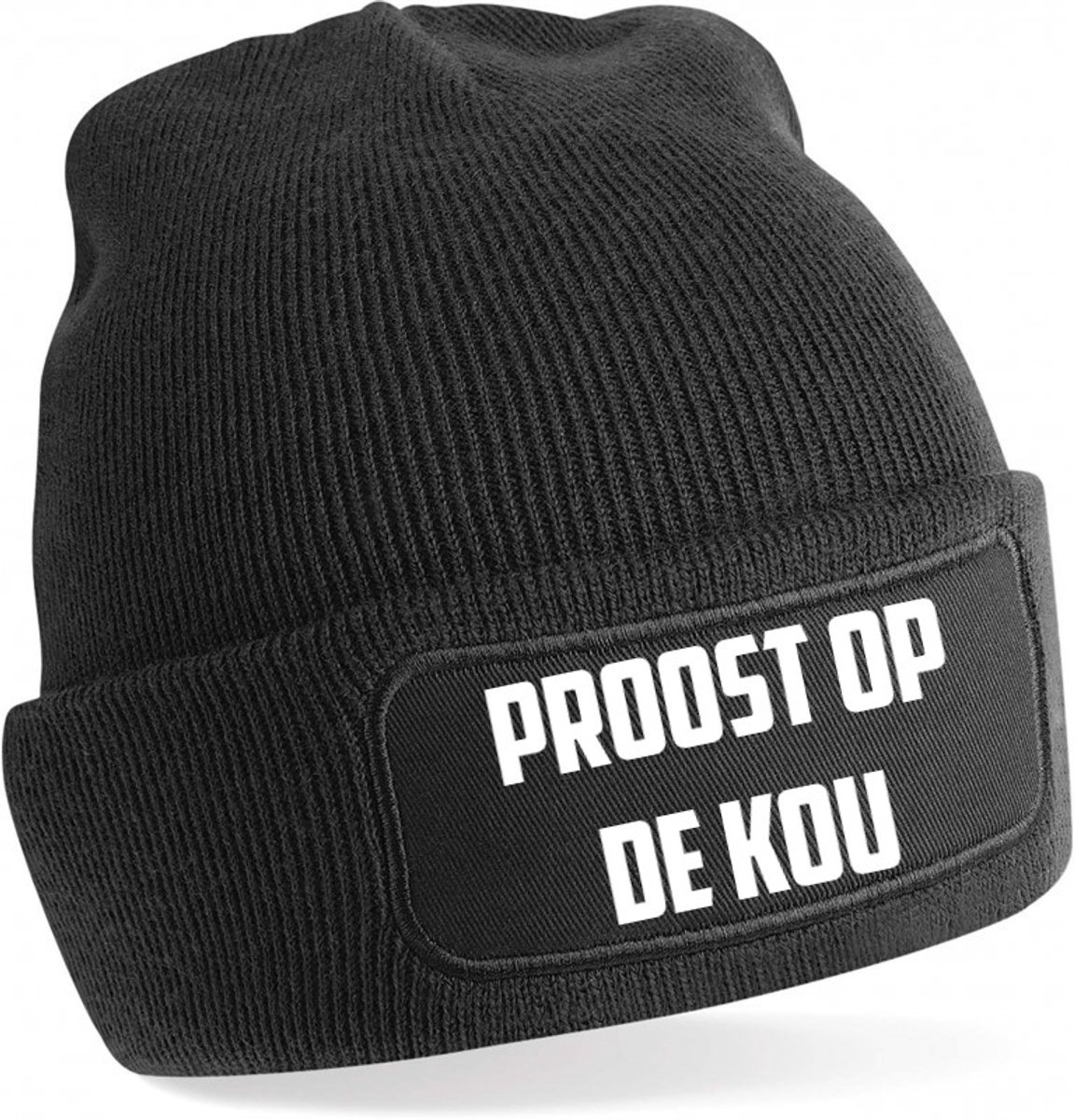 Proost op de kou Warme Wintermuts | Beanie | Muts | Winter | Kou | Koud | Tekst | Cadeau | Apres Ski | Wintersport | Skimuts | Verzending binnen 24 uur!