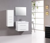 Badkamermeubel T9004 - 70cm - Wit Gelakt