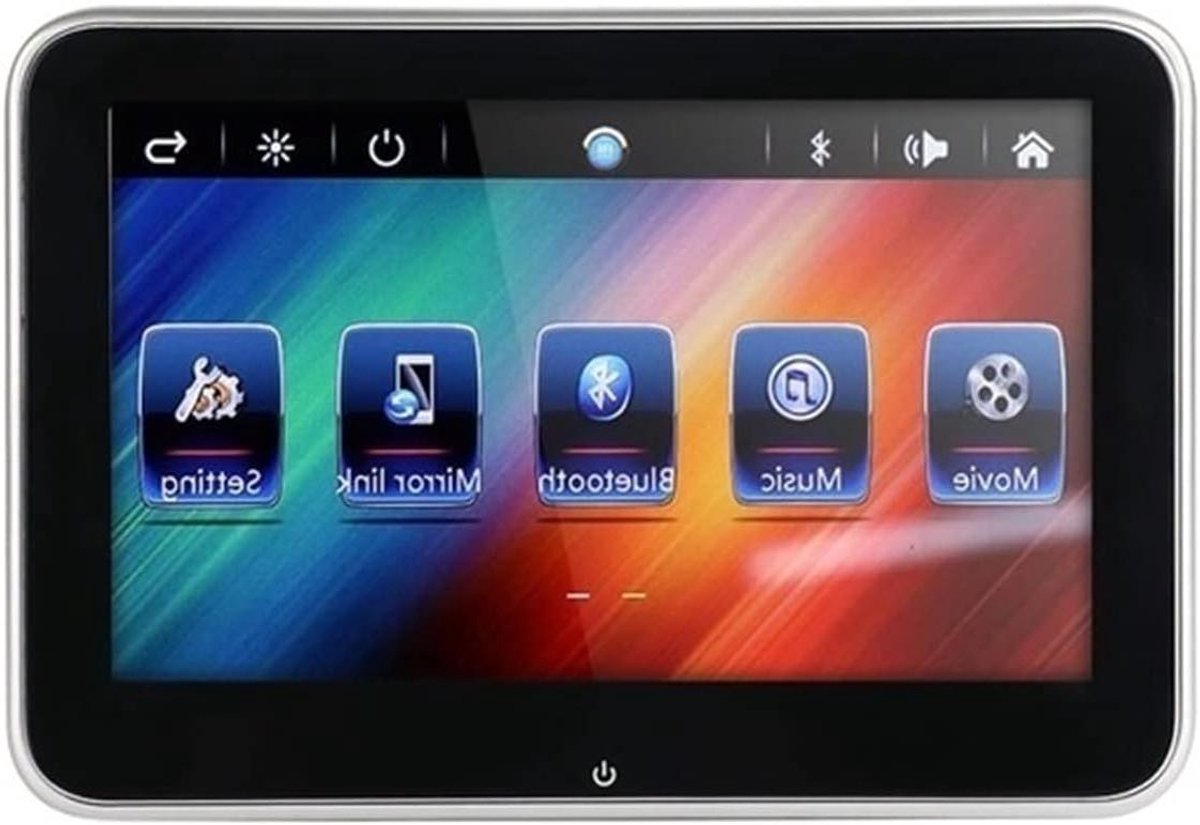 Draagbare DVD Speler - Auto Monitor - Reizen Entertainment - HD Roterend Scherm - 10 Inch - Zwart
