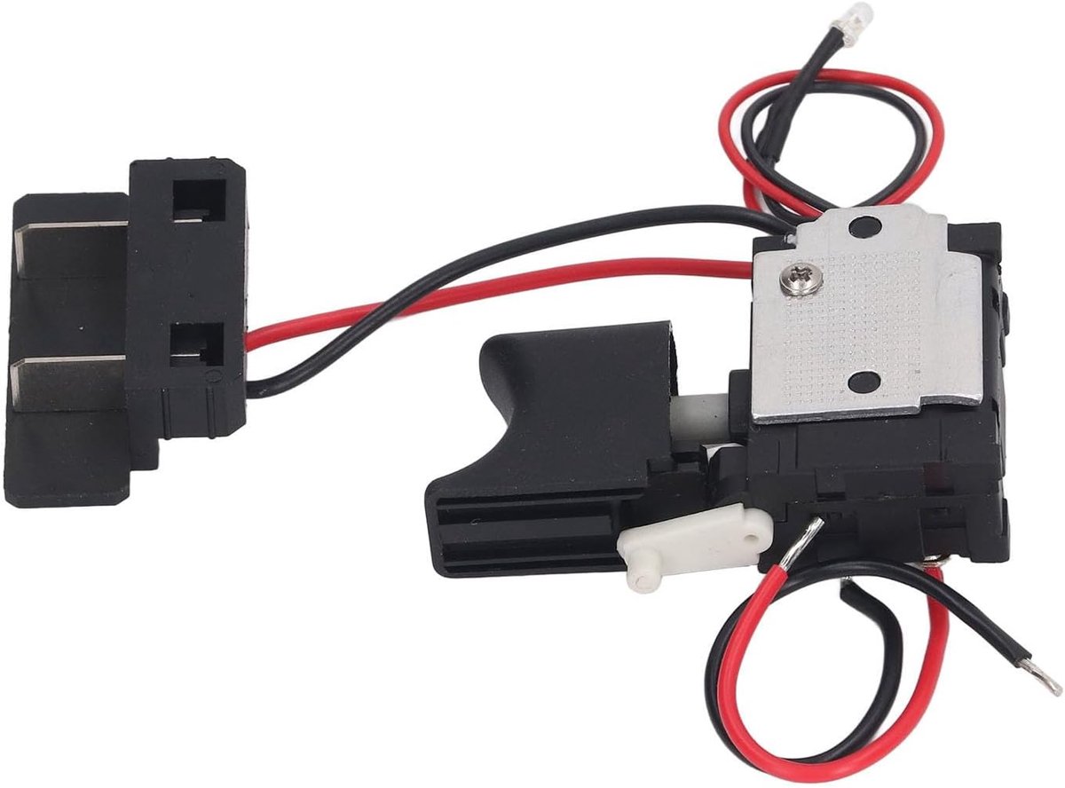 SnelShoppen - Draadloze Elektrische Boor Schakelaar met Verlichting, Snelheidsregeling voor Power Tools 7.2-24V, Eenvoudige Installatie en Vervangings