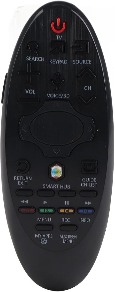 SnelShoppen - Multifunctionele Vervangende Tv-afstandsbediening Geschikt voor -01185F- en -01185D-modellen, Duurzaam, Gebruiksvriendelijk, 2-in-1, Ide