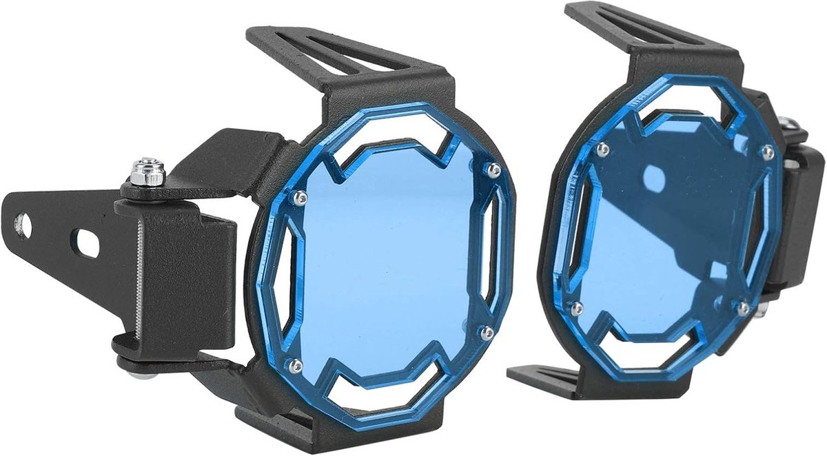 SnelShoppen - Motorfiets Mistlamp LED Bulb Beschermhoes R1200GS R1250GS Adventure LC Geel (Blauw) - Eenvoudige Installatie, Duurzaam en Betrouwbaar