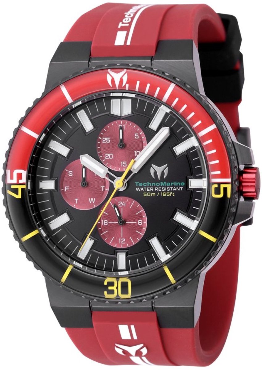 TechnoMarine Racing Legends TM-525032 Heren Quartz Horloge - 43 mm