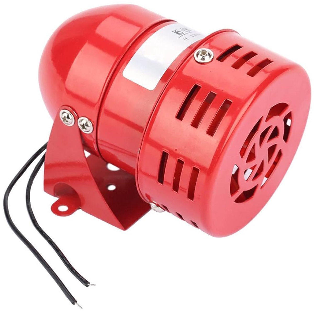 SnelShoppen - MS 190 Motor Alarm 220V 120DB voor Industrieel Gebruik, Geluidsbeveiliging tegen Diefstal, Hoog/Laag Temperatuurweestand, Eenvoudige Ins