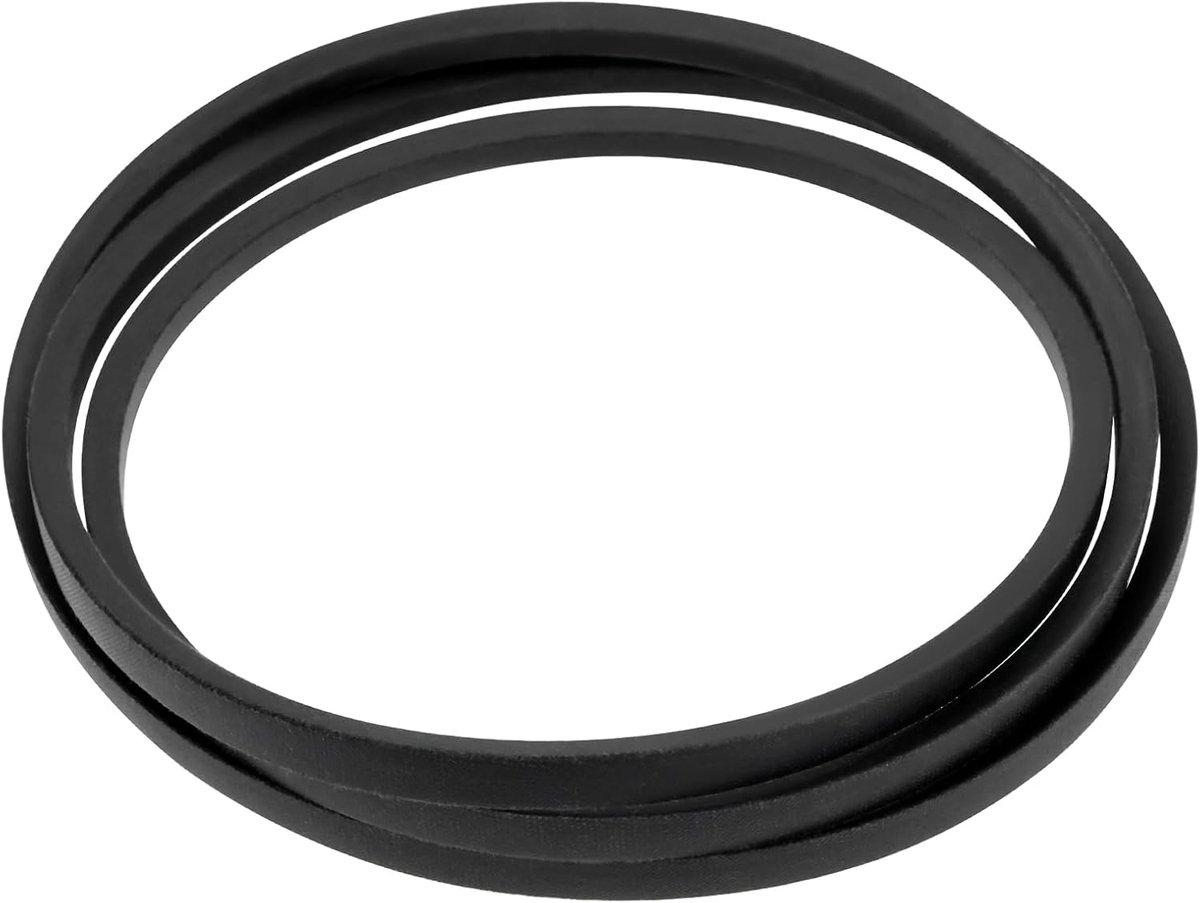 SnelShoppen - 1 Stuk Grasmaaier V-riem Geschikt voor 100cm Grasmaaiers, Vervangt 37x62, 37x62MA en Meer, Zwart