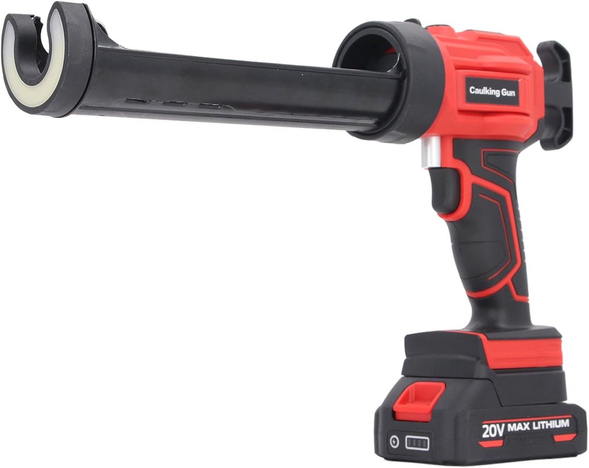 SnelShoppen - Automatische Kitpistool met Terugloop, Hoge Efficiëntie Elektrisch Kitpistool 100-240V voor Huishoudelijke Decoratie, 4 Snelheden