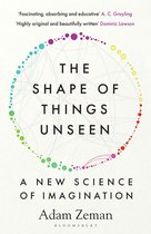 Livre 'The Shape of Things Unseen', une nouvelle science de l'imagination par Adam Zeman. Avec un motif circulaire de points colorés.