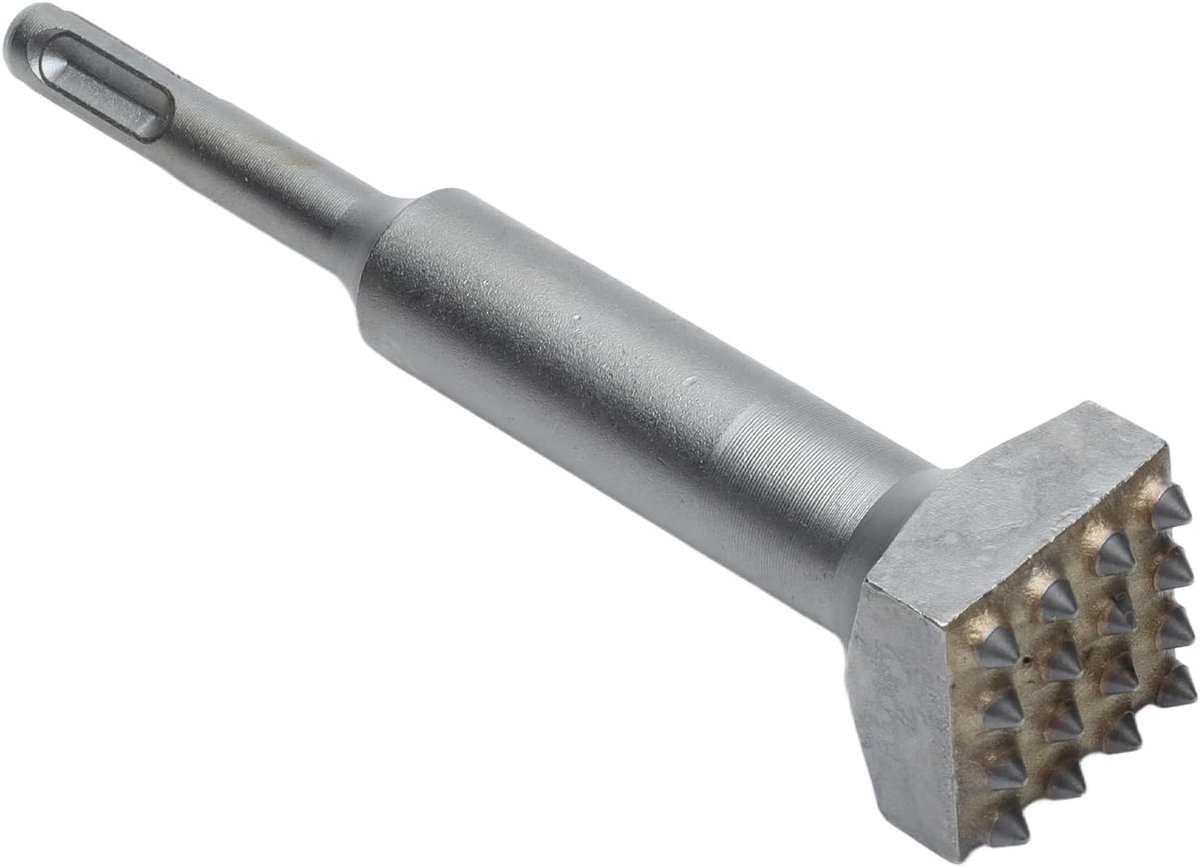 SnelShoppen - Hammer Chisel Drill, Vierkante Kop 16 Tanden Bushamer van 40cr Staal, Elektrische Bloemhamer Punt Groef Chisel voor Beton