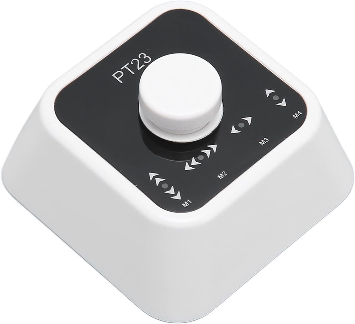 SnelShoppen - Bluetooth Pagina Omkeer Pedal, Draadloze Voetpedaal voor Muziek met Oplaadbare Batterij en Vier Modus voor Tablets en Smartphones (Wit)