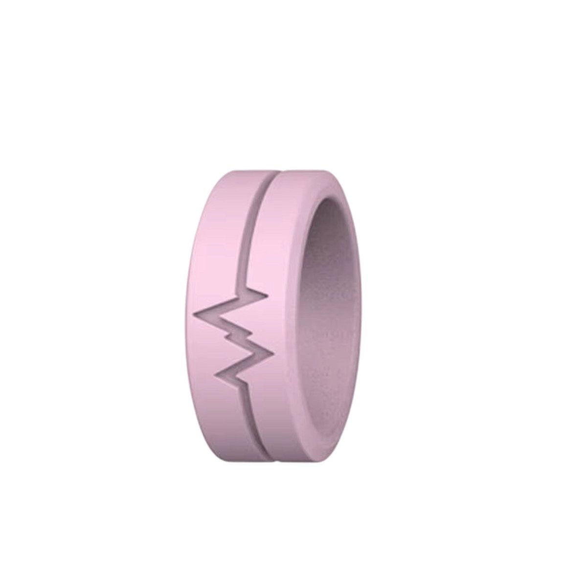 Lichtgevende Siliconen Ring Glow In The Dark – Fluorescerende Flexibele Ring voor Dames en Heren, Mode Sieraad, Feest Sieraden Cadeau - Roze