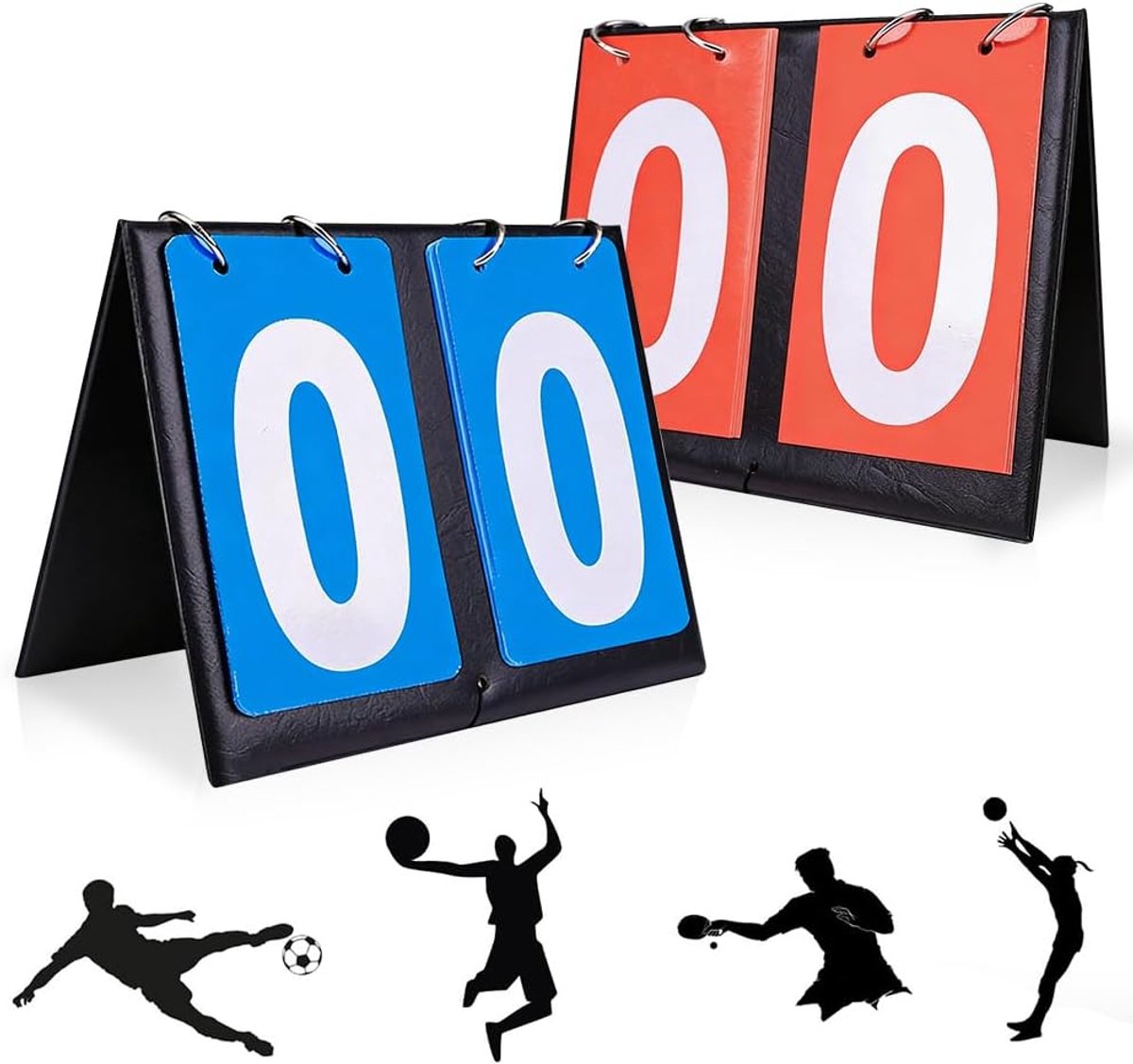Digitale scorebord - draagbaar en waterdicht - eenvoudig afleesbaar - ideaal voor sportevenementen - SnelShoppen