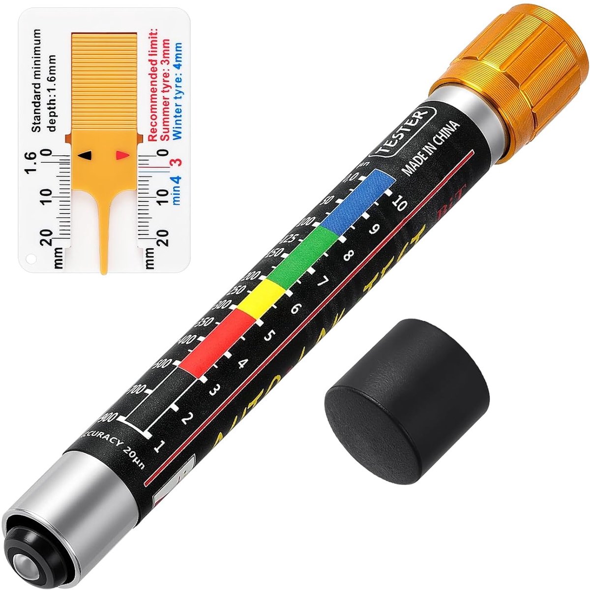 Lakdikte meter - magnetisch - kleurherkenning - snel lakstaat bepalen - ShopVlot